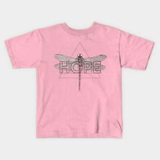 Hope in Nature - Dragonfly Kids T-Shirt